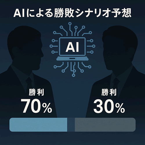 AIによる勝敗シナリオ予想