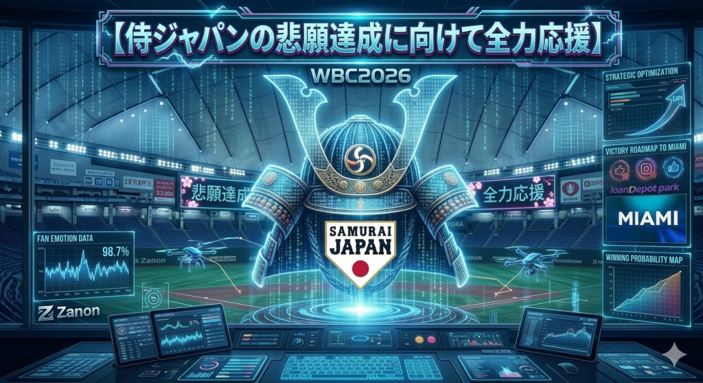 侍ジャパンの悲願達成に向けて全力応援！
