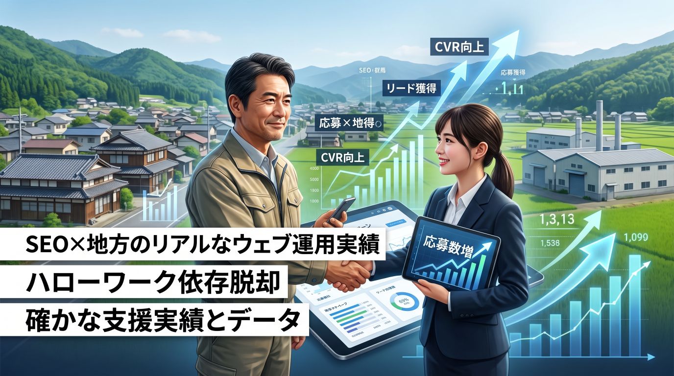 地方中小企業の採用は「Web活用×運用継続」で勝つ｜ハローワーク依存から脱却し、地方の無名企業が応募を勝ち取った泥臭い実践録